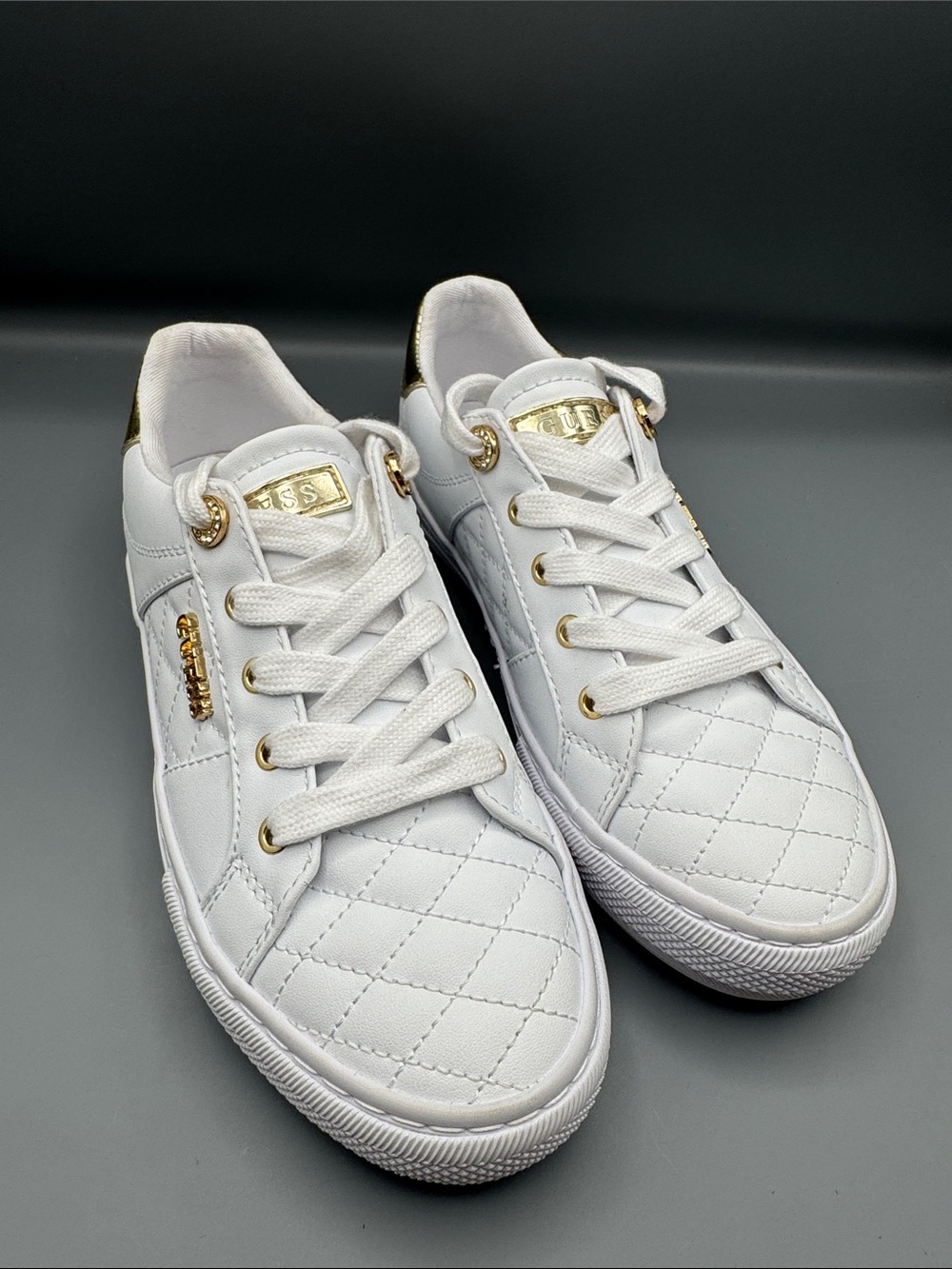 Guess Women's Loven Low Profile Lace-Up Sneakers